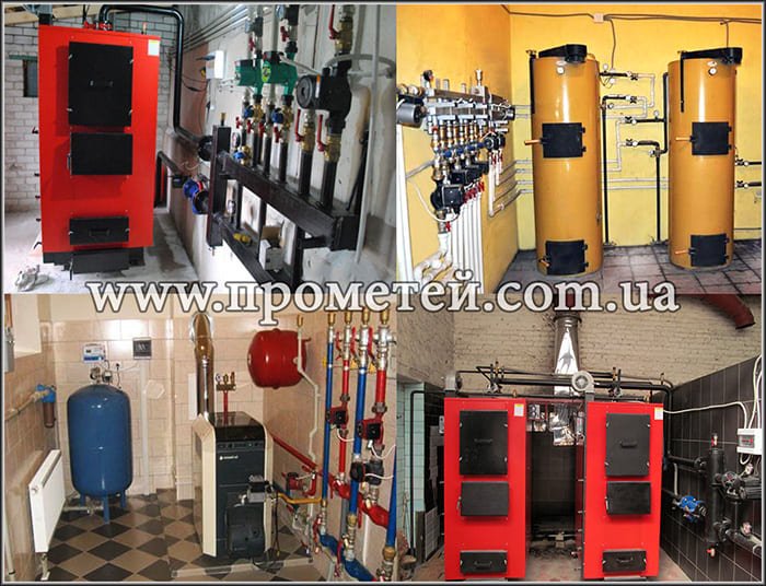 Приклад монтажу котельні від компанії Прометей.